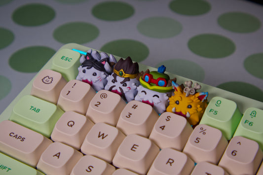 Poro Keycaps - League of Legends
