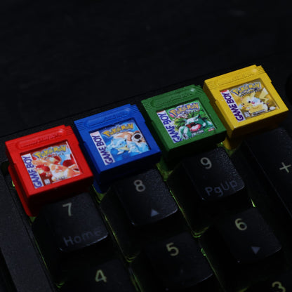 Pokemon Game Boy Cartridge - Keycaps