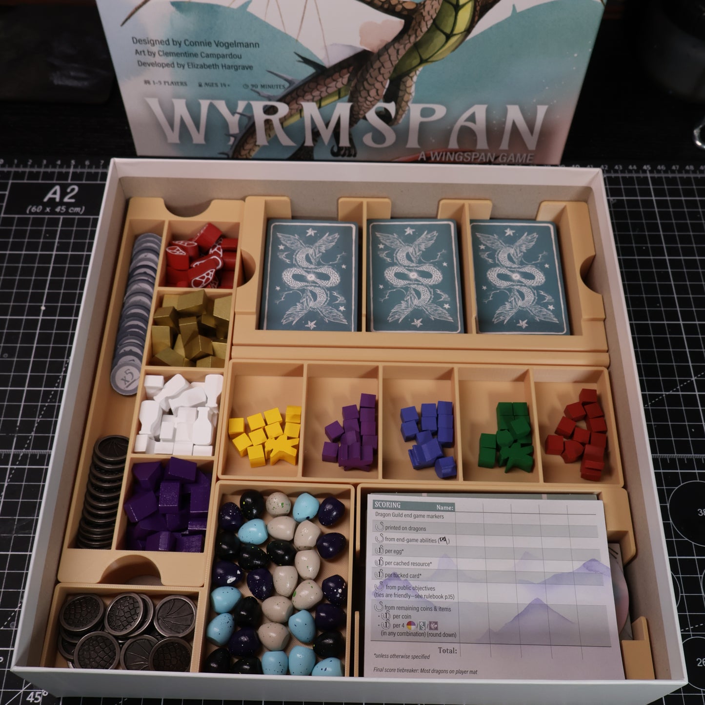 Wyrmspan - Boardgame Inserts